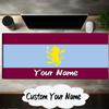 Custom Name Mouse pad Football Villa Design Mouse pad, Gaming Mouse Pad, keyboard pad, Desk Decor for computer notebook Fan Birthday Gift