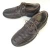 Туфли мокасины Clarks из кожи с витым узором [12M/30.0/Коричневые] Кроссовки(ИСПОЛЬЗОВАЛ)