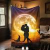 1PC Throw Blanket Perfect All Seasons Soft Comfortable Sofa Office Travel Festive Gift