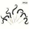 7pcs Octopus Legs In Planters House Octopus Tentacle Funny Plant Accessories Decorations House Plant Decorations 3 Colors