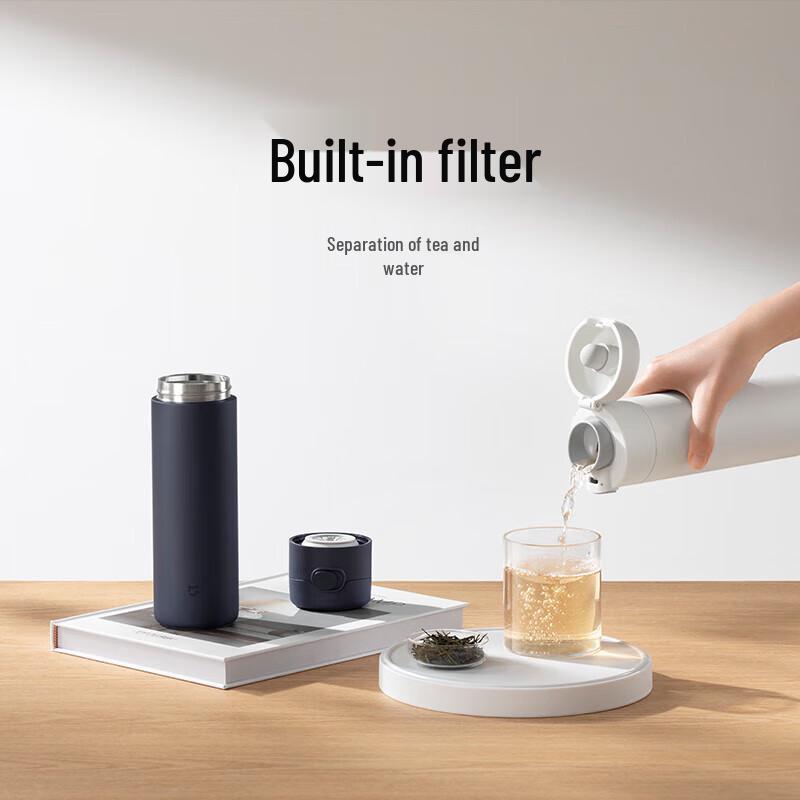 Xiaomi 480 мл 316L Нержавеющая сталь Термос-бутылка с откидной крышкой с изоляцией