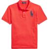 Футболка Polo с вышивкой логотипа, с коротким рукавом, детские топы 323861027-004
