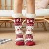 Women Winter Warm Soft Indoor Socks Cozy Plus Pile Carpet Sleeping Sock