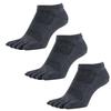 Asuka 4 10 Colors Ankle and Sizes 3 Pairs Five-Toe Socks, Sizes, Available, Length, Men's Women's, 23-25cm,