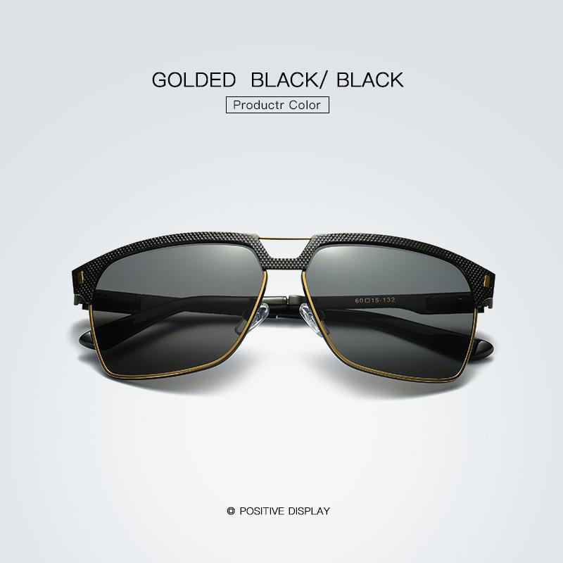 Европейские и американские модные цветные поляризационные солнцезащитные очки для мужчин и женщин Near Point