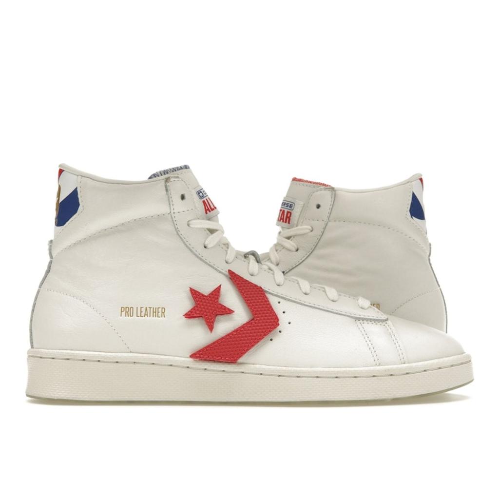 Converse Pro Leather High Birth of Flight Unisex Sneakers White Vintage-White University-Red 170240C