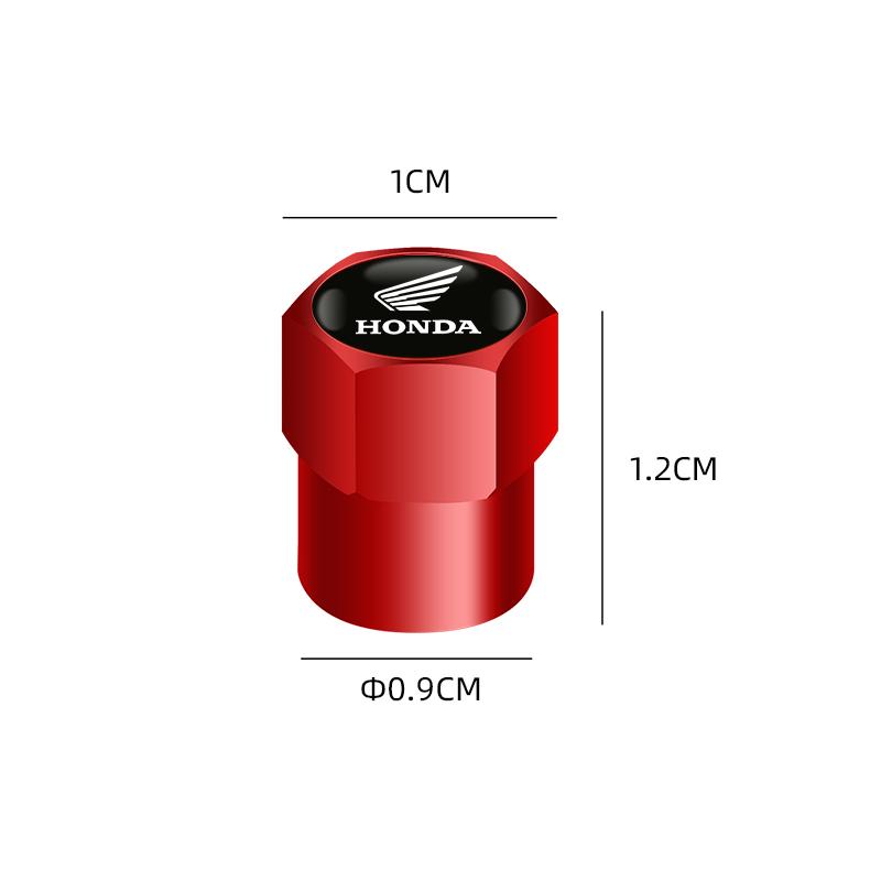 For Honda CBR 125R 954 600 F4i 650F 650R 1100XX 1000F CBR 600RR 1000RR Motorcycle Wheel H2 Tire Rim Valve Stem Caps Covers