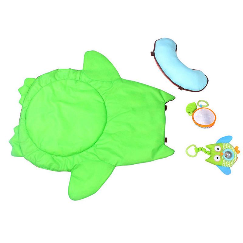 Infant Owl Blanket Game Blanket Baby Crawling Mat Suitable For 0-3 Years Old Game Pad Activity Mat