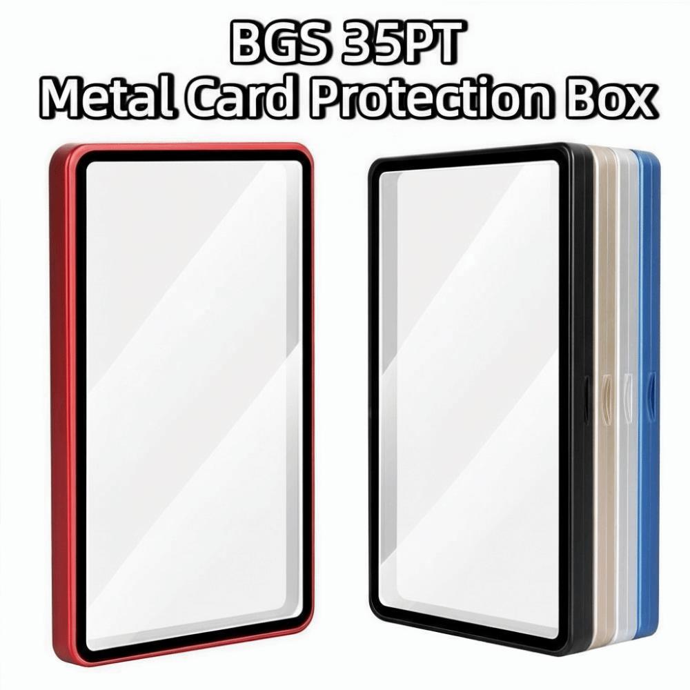 Transparent Card Protective Case UV Protection Magnetic Case Card Display