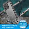Магнитный чехол для телефона Magsafe для IPhone 13 12 14 Pro Max, водонепроницаемый чехол, встроенная защита экрана, противоударный чехол