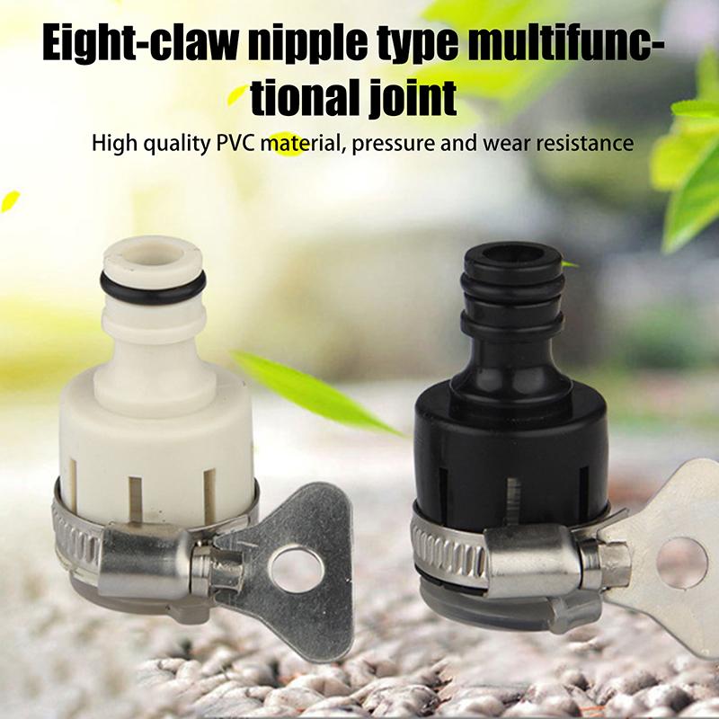 Durable Universal Water Faucet Adapter Plastic Hose Fitting Quick Connect Fitting