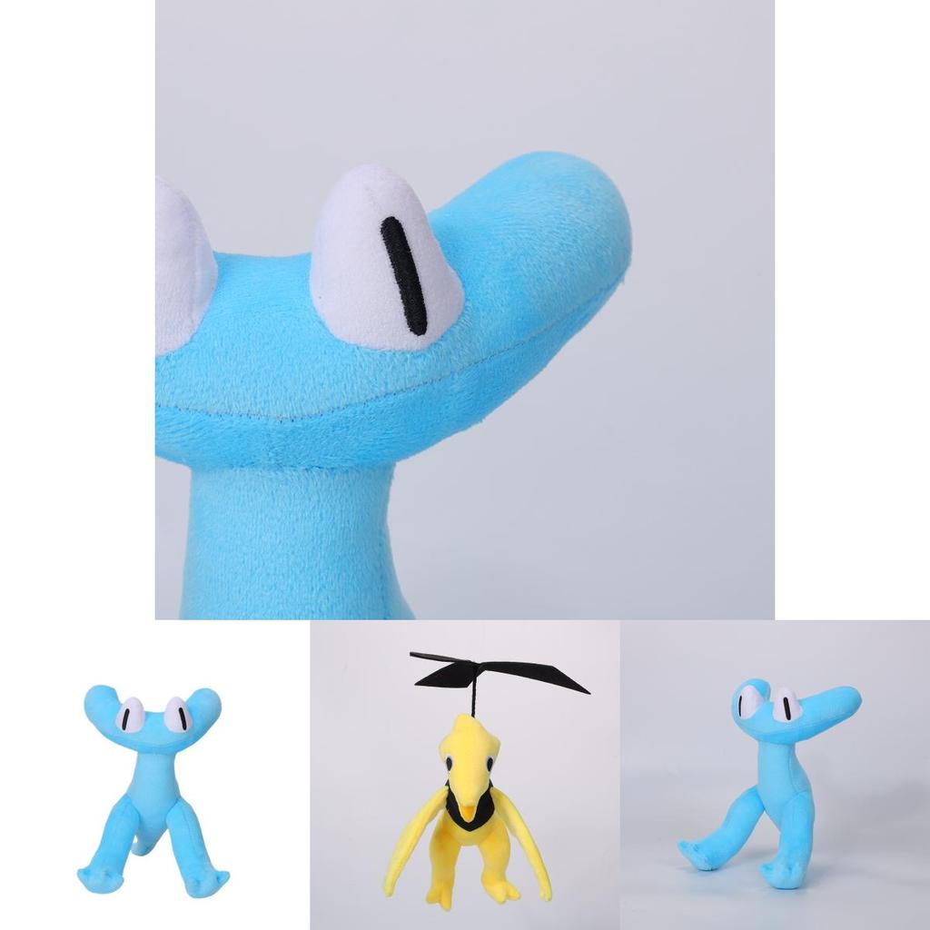 Плюшевая игрушка Динозавр из Rainbow Friends Глава 2 Мягкая и приятная на ощупь Игрушка-мягкая игрушка из короткого плюша от Jili