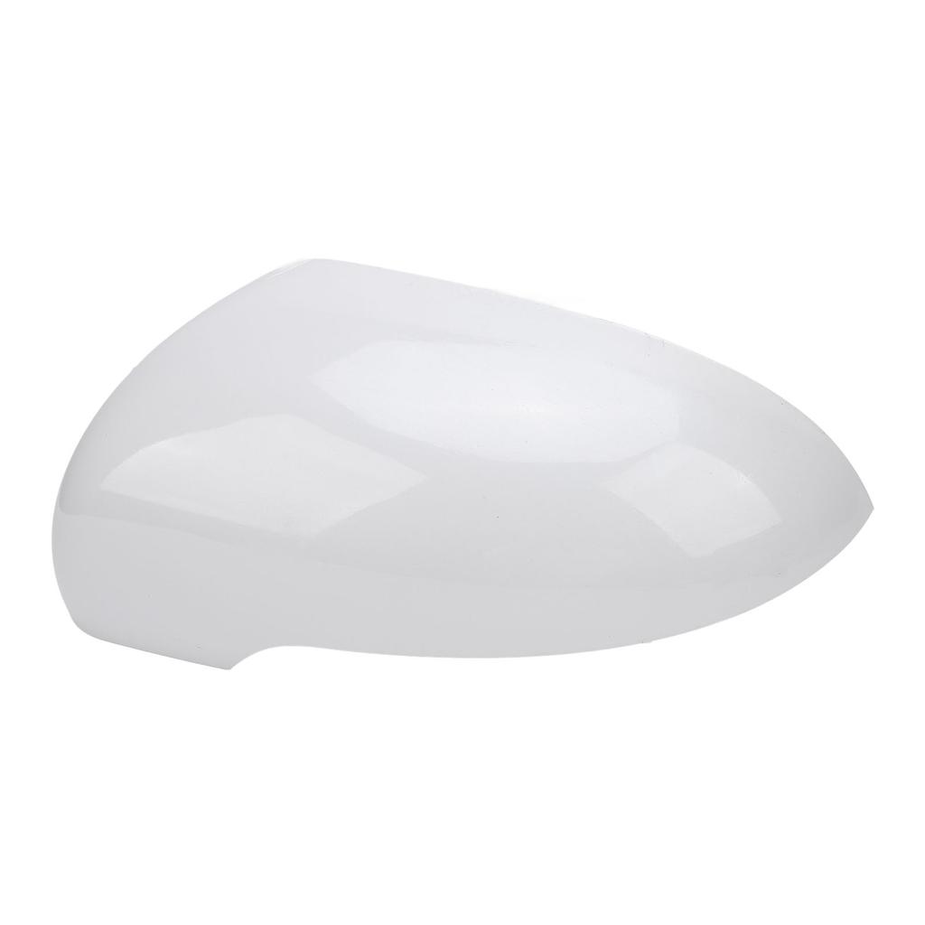 Rear View Mirror Cap Cover White Impact Resistant Scratch Proof Exterior Side Door Mirror Cap for