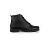 Black Zippered Winter Men's Boots