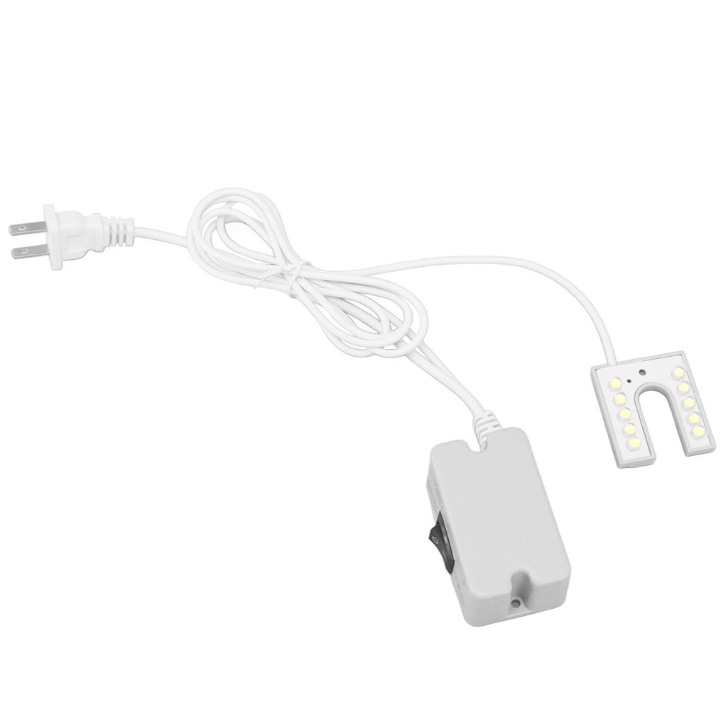 Sewing Machine Light 10 LED Beads Bright Natural Light Working Gooseneck Lamp with Magnetic Base