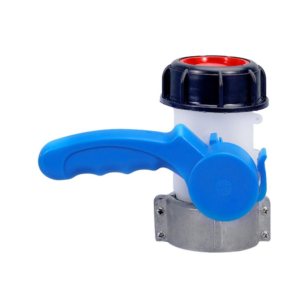 DN40/DN50 IBC Tank Tap Pipe Connector 75mm Liters 62mm To 1000L Container Male Export Butterfly Valve Switch IBC Tank Adapter