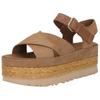 UGG Aubrey Модный тренд Сандалии на одном ремешке Женские сандалии Коричневые 1167471-CHE