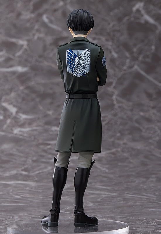 Good Smile Company (КОМПАНИЯ ХОРОШАЯ УЛЫБКА) Атака Титанов POP UP PARADE Levi Dark Color Ver.