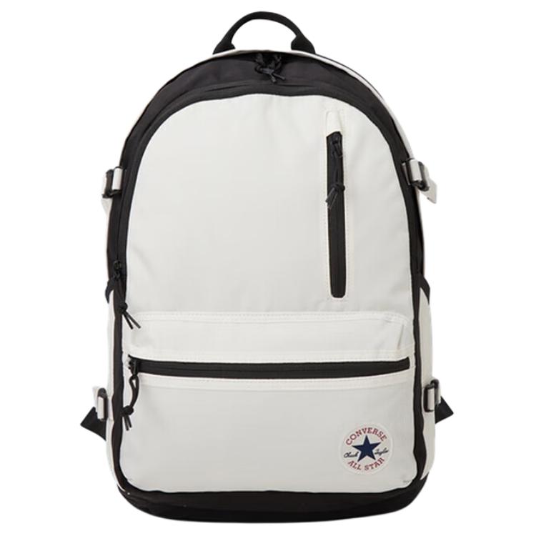 New Converse Polyester Backpack Regular Unisex White & Black 10026647-A03