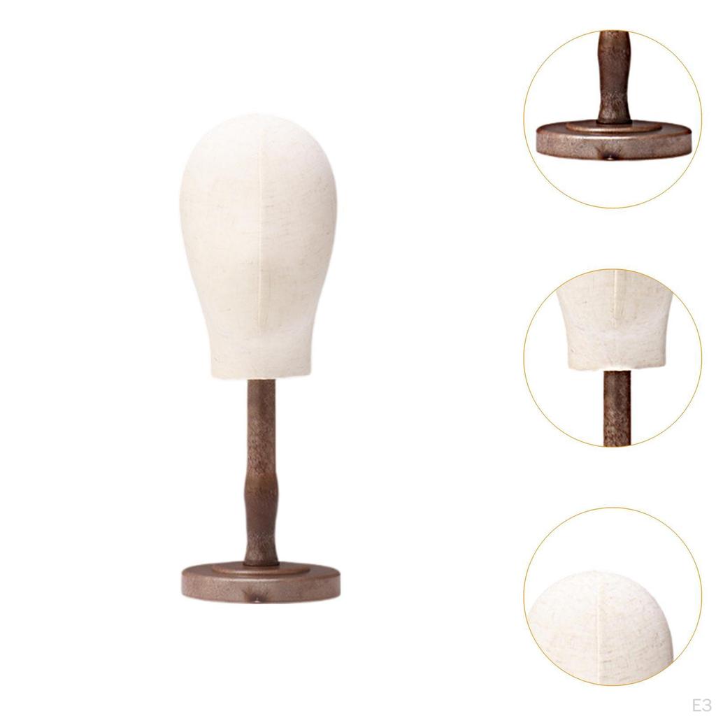 Манекен голова модель парик ткань многоцелевой с основанием держатель шляпа для повязки на голову