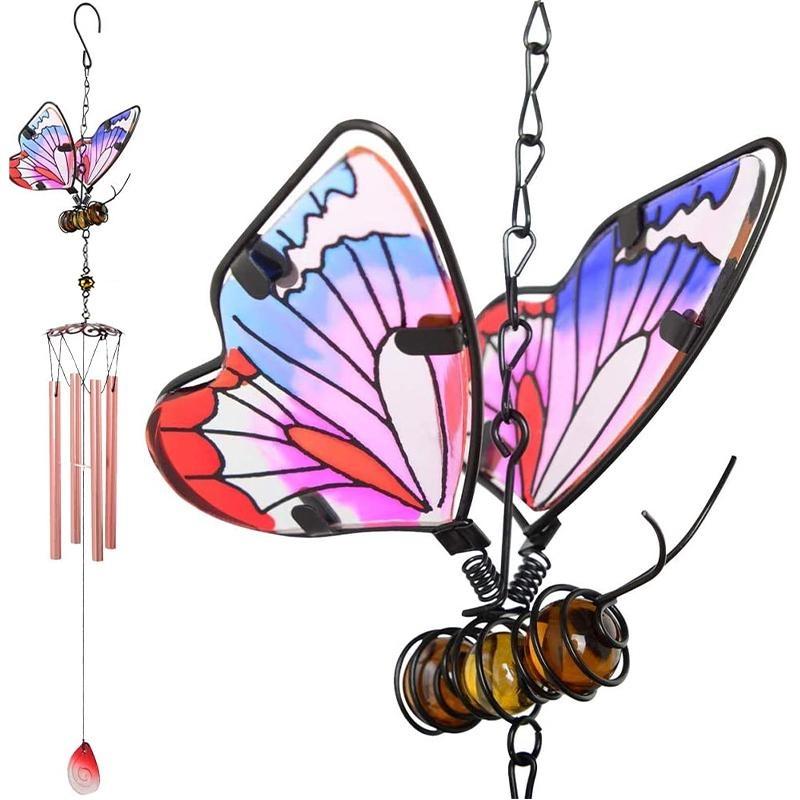 3D Painted Hanging Decoration for Sister/Aunt/Grandfather/,Father Birthday Gifts,Mother Day Outdoor Decor,Gardening Gift(27.5in,11.8in)