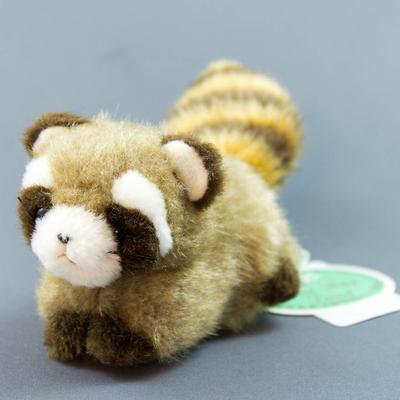 Takenoko Puchi Puchi Land коричневый плюшевый енот 58435