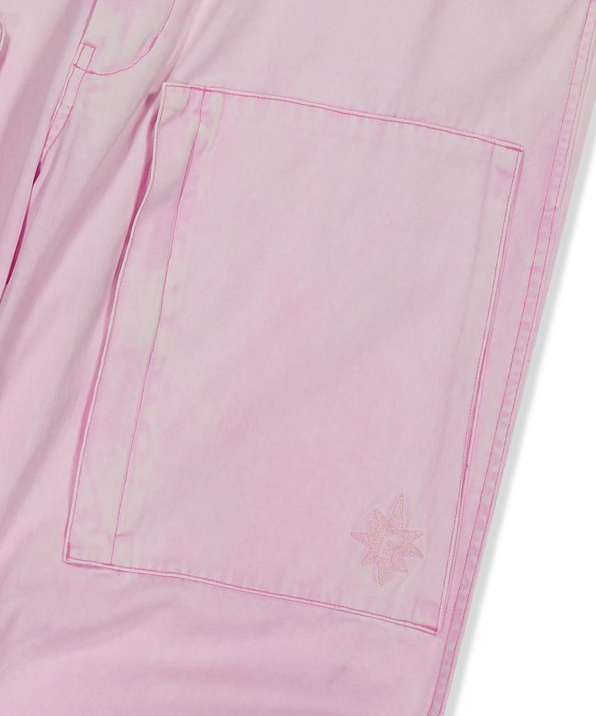 YESEYESEE Bleached Aviator Pants Baby Pink