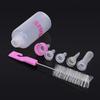 Puppy Feeder Pet Feeding Bottle 60ml Dog with Cleaning Brush Kit Nipple Nursing Bottle Pet Supplies