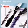 Alcohol Resistant Laboratory Markers,3mm Alcohol/UV Proof Ink,White/Black Ink Permanent Freezer Pens Designed for Industrial Lab