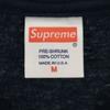 Supreme 12AW Made In USA Three Six Mafia Short Sleeve T-shirt M Navy Men's Used