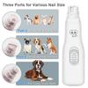 Electric Dog Nail Clippers For Dog Nail Grinders Battery Powered Cat Paws Grooming Pet Nail Trimmer Tools