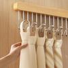 Retractable Wooden Hanger,Multifunctional Storage Hanger with Hooks Space Saving Wall-mounted Wardrobe Hanger,Hanger Storage Box