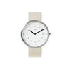 Maven Watches 40mm Artisan Series Minimalist Fashion Watch (Drizzle Off-White 40mm)