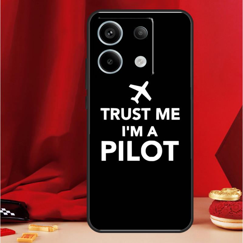 Чехол для телефона Пилот самолета Для Xiaomi Redmi Note 13 Pro 12 10 9 8 11 Pro 12S 11S 10S 9S 10A 9C 10C 12C 13C