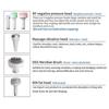 NEW 6 In 1 Ultrasonic 80K Cavitation Radio Frequency RF Face Lifting Weight Loss Slimming Machine Vibration Vacuum Body Massager