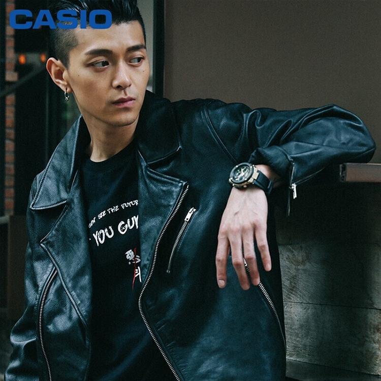 Casio Мужские часы G-STEEL Черные GST-S300G-1A9 GST-S300G-1A9