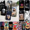 Чехол-обложка премиум-класса Bad Bunny для iPhone 16 15 14 13 Pro Max Plus Mini
