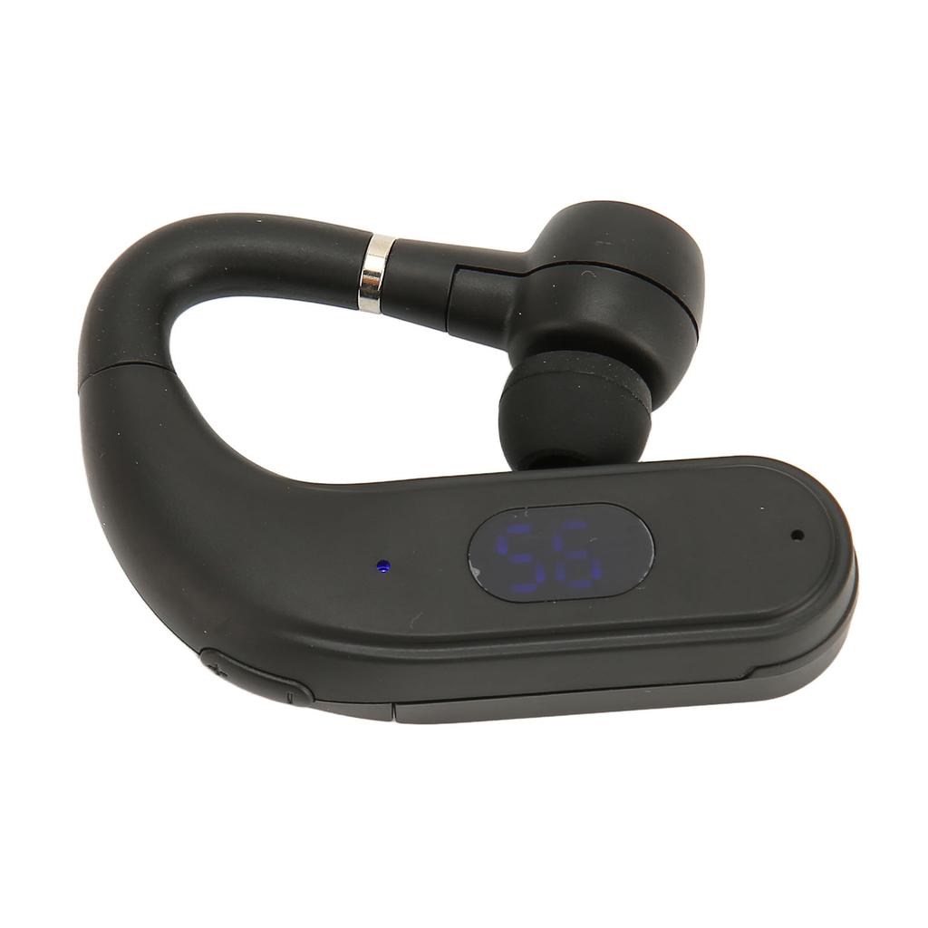 Bone Conduction Earpiece Waterproof Replaceable Battery Dual Batteries LED Digital Display Wireless