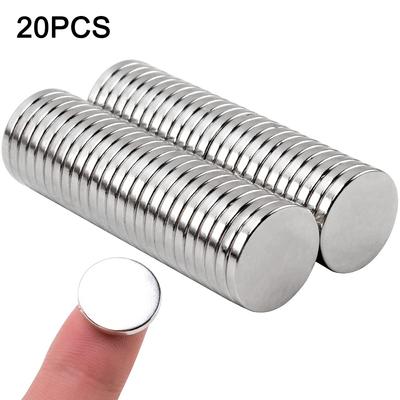 20 шт. супер сильный неодимовый магнит NdFeB круглый супер мощный сильный постоянный магнитный диск