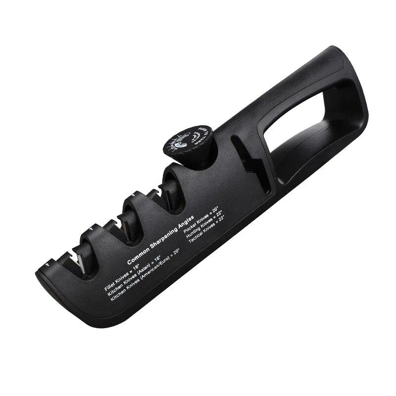 Knife Sharpener Angle Adjustable 4 Stages Scissors Sharpening Stone Professional Kitchen Grinder Knives Whetstone Sharpener Tool