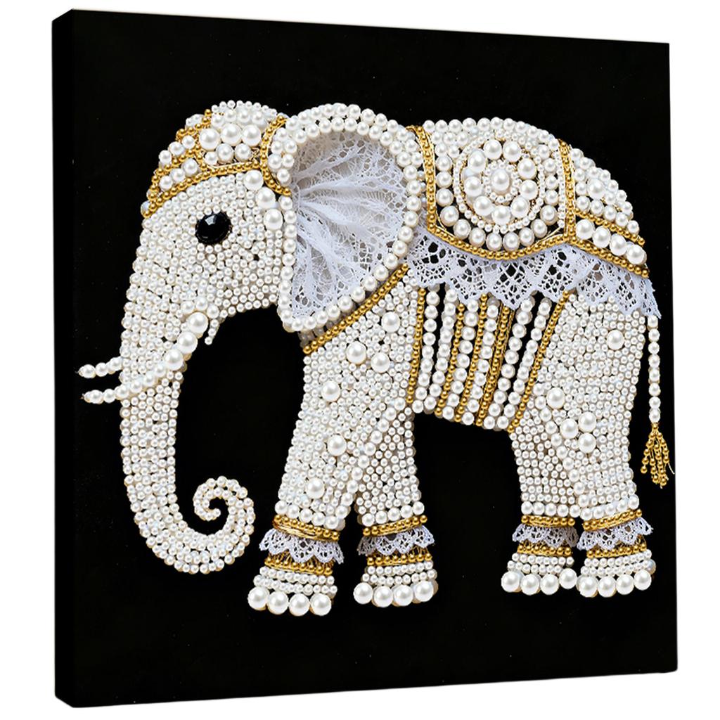 DIY Pearl Diamond Painting Gem Art for Home Wall Decor Diamond Dots Paintings Picture Arts Craft 25x25cm With Frame