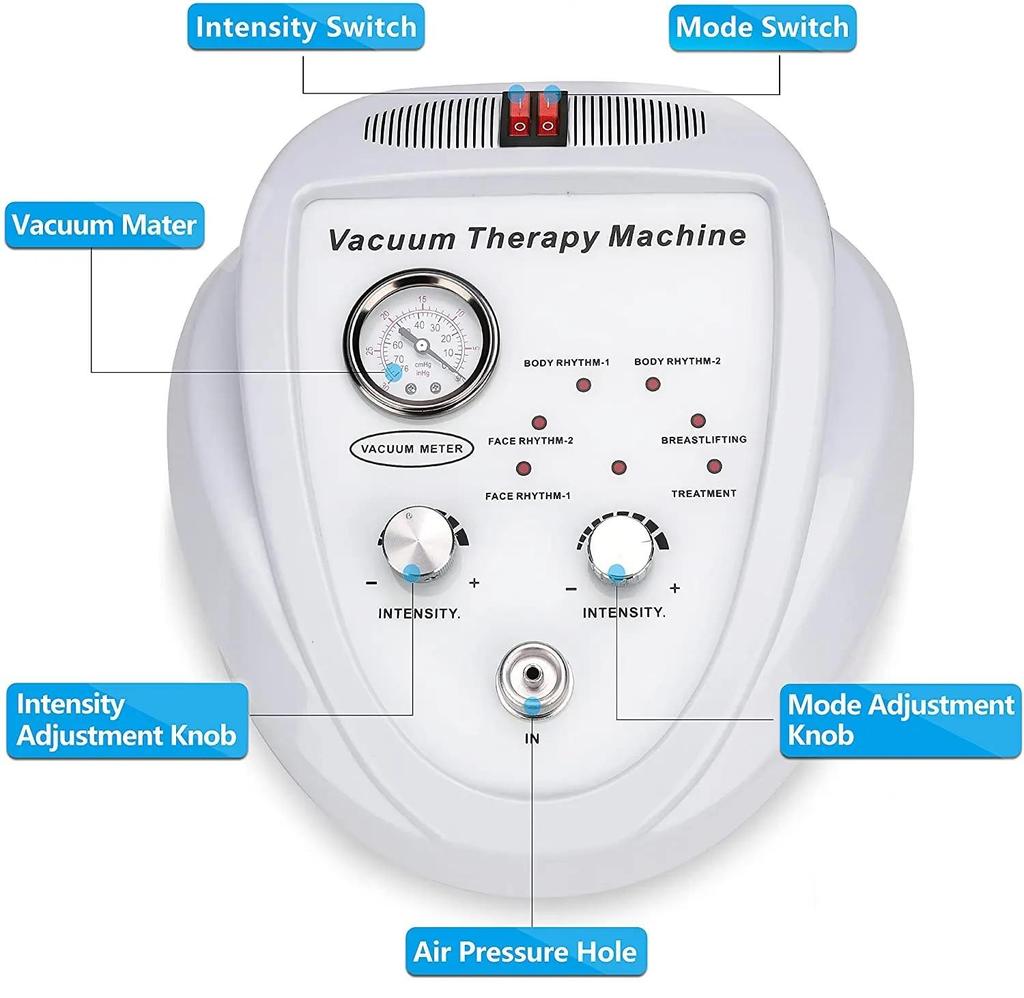 Вакуумный аппарат для подтяжки ягодиц с мощным всасыванием, большие вакуумные чашки для салонов красоты, бразильская подтяжка ягодиц и массаж тела