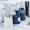 Керамический флакон для лосьона Портативные дозаторы мыла Бутылочки для геля для душа Бутылочки для шампуня Бутылочки для мыла Бутылочки для дезинфицирующего средства для рук Аксессуары для ванной комнаты