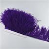 Feather1Meters Страусиные перья на ленте Бахрома 8-10 см DIY Для юбки Швейные принадлежности Одежда Белое перо DIY Декор Украшение