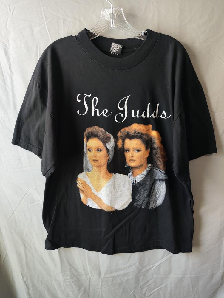 Vintage The Judds Shirt Mens Black Power To Change Tour 2000 reprint PA6571