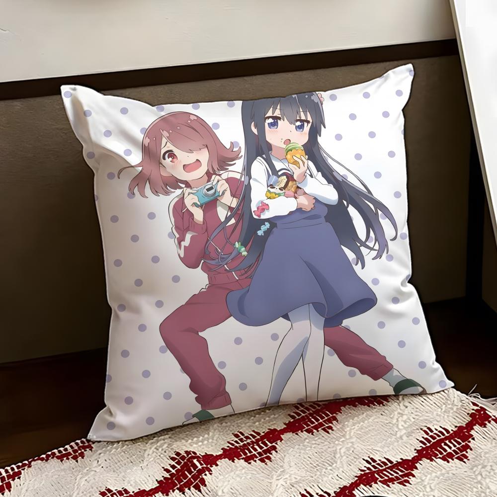 Аниме Милый WWataten Наволочка Двусторонняя Мягкая Прочная Подушка Чехол для Дома Автомобиля Многоцелевое Использование для Ежедневного Комфорта