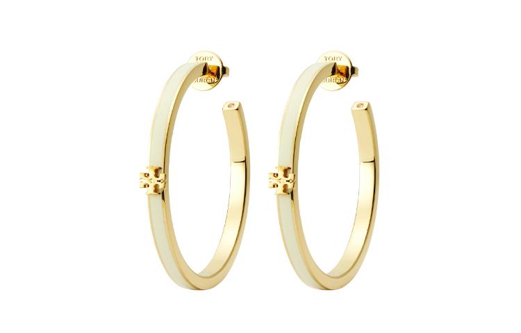 Tory Burch Серьги с логотипом 157204700