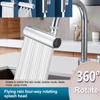 4 IN 1 Waterfall Kitchen Faucet 360° Rotatable Faucet Multifunction Splash Proof Faucet Universal Water Tap Sink Accessories
