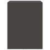 Wall Mounted Garage Cabinet with Gas Strut Door Black