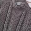 2023 Women's Winter Fashion Color Block Knitted Vest Sweater